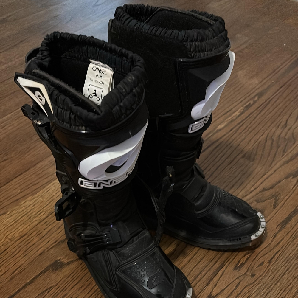 Kids Black Riding Boots